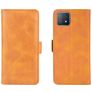 Mobigear Slim Magnet Housse OPPO A73 5G Etui Porte-Monnaie - Cognac