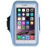 Mobigear Brassard Téléphone iPhone 7 Plus Brassard Coque de Sport en Neoprène - Bleu