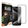 Striker Xtreme Impact iPhone 15 Pro Verre trempé Protection d'écran - Compatible Coque