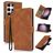 Mobigear Wallet Housse Samsung Galaxy S26 Ultra Etui Porte-Monnaie - Marron