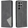 Mobigear Rhombus Slim Housse Samsung Galaxy S23 Ultra Etui - Noir