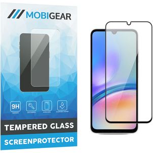 Mobigear Premium Samsung Galaxy A05s Verre trempé Protection d'écran - Compatible Coque - Noir