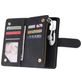 Mobigear Zipper Housse Samsung Galaxy A41 Etui Porte-Monnaie - Noir
