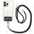Mobigear Lanyard Cordon de téléphone universel réglable - Noir