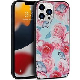 Mobigear Flowers Coque iPhone 14 Plus Coque arrière Rigide - Model 3