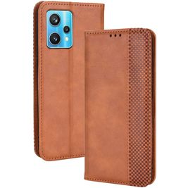 Mobigear Sensation Housse OnePlus Nord CE 2 Lite 5G Etui Porte-Monnaie - Marron