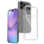 Mobigear Crystal Coque Transparente iPhone 17 Pro Max Coque arrière Rigide - Transparent