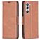 Mobigear Excellent Housse Samsung Galaxy S23 Etui Porte-Monnaie - Marron