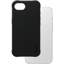 CARE by PanzerGlass Fashionable Coque iPhone 16e Coque arrière en Silicone - Noir