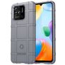 Mobigear Rugged Shield Coque Xiaomi Redmi 10C Coque arrière en TPU Souple Anti-Chocs - Gris