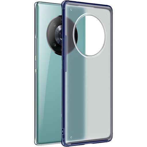 Mobigear Shockproof Coque HONOR Magic 4 Pro Coque arrière Rigide Anti-Chocs - Dark Blue