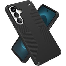 Speck Presidio2 Grip Coque Samsung Galaxy S26 Plus MagSafe Coque arrière Rigide Anti-Chocs - Noir