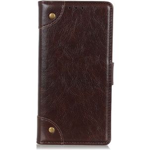 Mobigear Ranch Housse Xiaomi 12 Pro Etui Porte-Monnaie - Marron