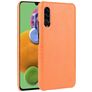 Mobigear Croco Coque Samsung Galaxy A90 Coque arrière Rigide - Orange
