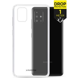 Mobilize Naked Protection Transparent Samsung Galaxy A51 Plastique rigide Coque arrière Antichoc - Transparent