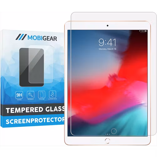 Mobigear iPad Air 3 (2019) Verre trempé Protection d'écran - Compatible Coque