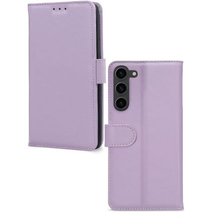 Mobilize Premium Gelly Wallet Housse Samsung Galaxy S23 Plus Etui Porte-Monnaie - Violet