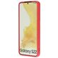 Mobiparts Coque Samsung Galaxy S22 Coque arrière en Silicone - Scarlet Red