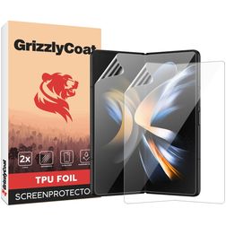 GrizzlyCoat Samsung Galaxy Z Fold 4 Hydrogel TPU Protection d'écran - Compatible coque (Lot de 2)