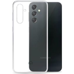 Mobilize Gelly Coque Transparente Samsung Galaxy A24 Coque arrière en TPU Souple - Transparent