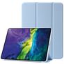 Mobigear Tri-Fold Gel Coque iPad 11 (2025) Etui en TPU,Similicuir - Bleu