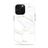 MIO iPhone 16 Pro MagSafe Plastique rigide Coque arrière - White Marble
