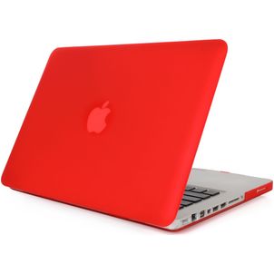 Mobigear Matte MacBook Pro 15 pouces (2008-2012) Coque rigide pour MacBook - Rouge - Modèle A1260 / A1286