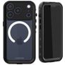 Mobilize Waterproof Coque iPhone 17 Pro Max MagSafe Coque arrière Imperméable Rigide - Noir