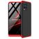 Mobigear TriGuard Coque Realme 8 Coque arrière Rigide - Noir / Rouge