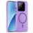 Mobigear Shockproof Xiaomi 15 MagSafe Plastique rigide Coque arrière - Violet