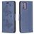 Mobigear Butterfly Nokia G42 Étui Portefeuille - Bleu foncé