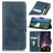 Mobigear Classy Housse Motorola Edge (2021) Etui Porte-Monnaie - Bleu