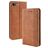 Mobigear Sensation iPhone 8 Étui Portefeuille - Cognac