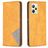 Mobigear Rhombus Slim Realme C35 Étui - Cognac