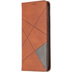 Mobigear Rhombus Slim Housse Realme C11 (2020) Etui - Marron