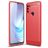 Mobigear Brushed Coque Motorola Moto G50 Coque arrière en TPU Souple - Rouge