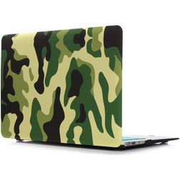 Mobigear Design MacBook Air 13 Pouces (2010-2019) Coque - Jungle Camauflage - Model A1369 / A1466