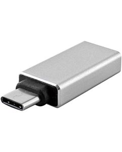 Mobigear Alu Adaptateur USB-C vers USB-A - Argent