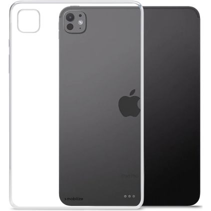 Mobilize Gelly Coque iPad Pro 11 Pouces (2025) Coque arrière en en TPU Souple - Transparent
