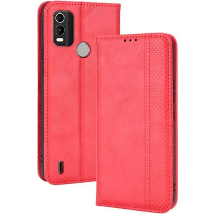 Mobigear Sensation Housse Nokia C21 Plus Etui Porte-Monnaie - Rouge