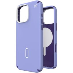 Speck Presidio2 Pro iPhone 16 Pro Max MagSafe Plastique rigide Coque arrière Antichoc - Future Lavender