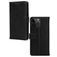Mobilize Wallet iPhone 14 Pro Max Cuir véritable Étui Portefeuille - Noir