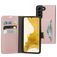 Mobiparts Classic Wallet Housse Samsung Galaxy S22 Etui Porte-Monnaie - Rose