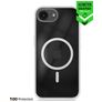 Striker X-Core Xtreme Impact Coque Transparente iPhone 16e MagSafe Coque arrière Rigide Anti-Chocs - Transparent
