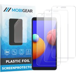 Mobigear Samsung Galaxy A01 Core Protection d'écran Film - Compatible Coque (Lot de 3)