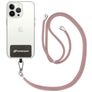 Mobigear Lanyard - Cordon de téléphone universel ajustable - Rose doré