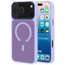 Mobiparts Hardcover Coque iPhone 17 Pro Max MagSafe Coque arrière Rigide - Satin Lila
