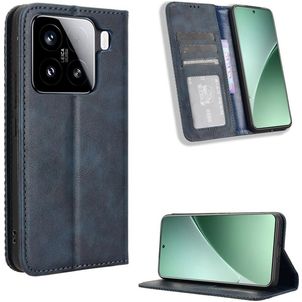 Mobigear Sensation Housse Xiaomi 15 Etui Porte-Monnaie - Bleu