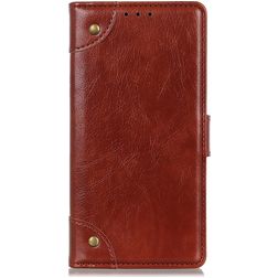 Mobigear Ranch Housse HONOR 8S Etui Porte-Monnaie - Marron
