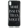 Mobigear Marble Coque Huawei Y5 (2019) Coque arrière en TPU Souple - Noir